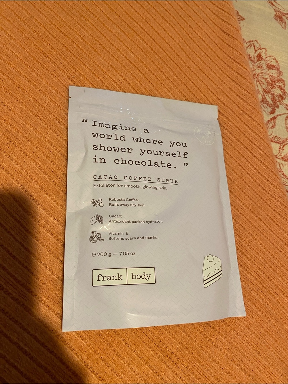 Frank Body Cacao Coffee Scrub - White